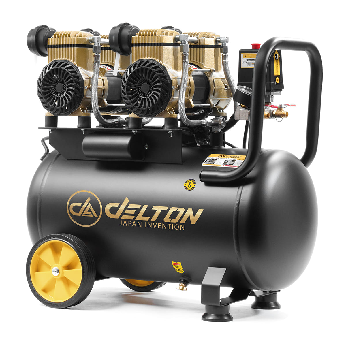ปั๊มลม OIL FREE DELTON รุ่น FAC-50L 50 ลิตร 1,700 วัตต์_1